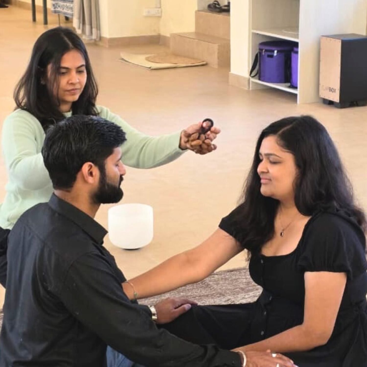 Anantaal Meditation Studio Couple Love Sound Bath and healing India Udaipur